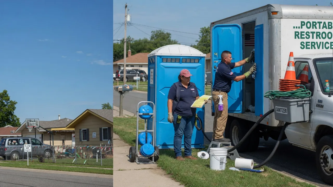 Portable Toilet Rental in Coldwater, MI near me